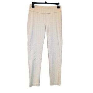 Mario Serrani Italy cream color stretch dress pants size 4